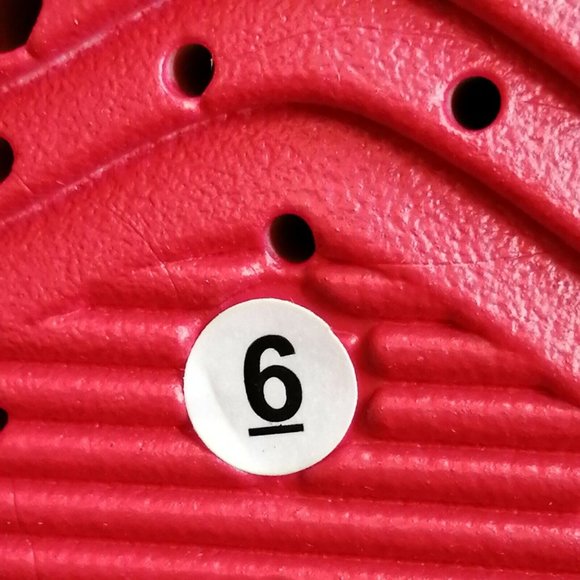 Eettaro Womens Platform‎ Flat Heel Slide Slipper Cushioned Red Faux Fur Sz 6 NEW - Picture 6 of 10